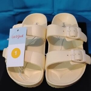 Cat & Jack Yellow Comfort Slides